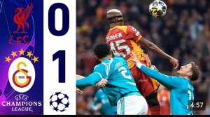 Галатасарай - Ливерпуль. Обзор матча. Лига чемпионов плей-офф