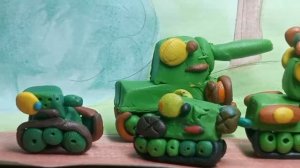 Все серии небольшой сборник мультиков из пластилина.