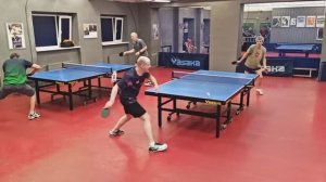 I ф. Садовников И. (666) - Рябенький С. (500) 10.03 настольный теннис Малиновый 400+ турнир