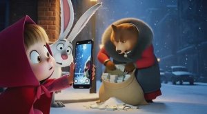 Медведь бросил жену и Машу… Чем это закончилось? | Фанфик по мультфильму «Маша и Медведь»🐻