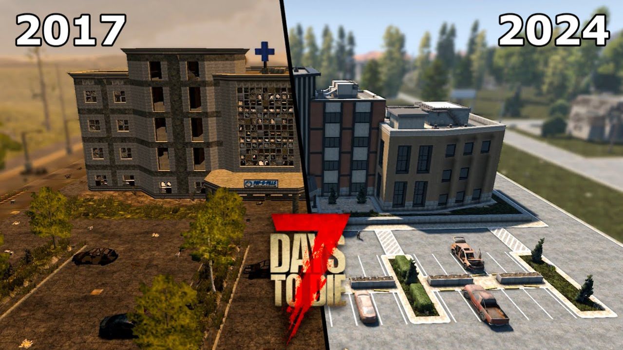 Эволюция 7 Days to Die! Как Менялась Игра до Релиза_