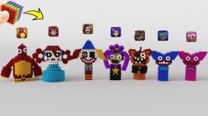 PОРРУ PlayTime: ДЕЛАЕМ ПЕРСОНАЖЕЙ ИЗ МАГНИТНОГО КОНСТРУКТОРА РЕАКЦИЯ