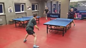 I ф. Садовников И. (666) - Грязнов Г. (615) 10.03 настольный теннис Малиновый 400+ турнир