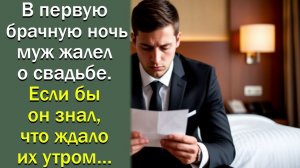В первую брачную ночь муж жалел о свадьбе. Если бы он знал, что ждало их утром…