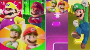 Супер Марио 🆚 Плитки Хоп Музыкальная Битва 🍄 Танцующие Плитки ЭДМ Раш