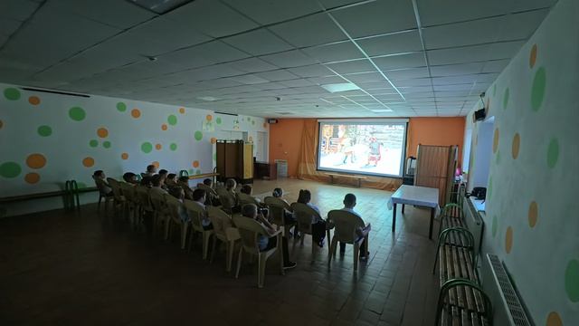 Парковое помещение.