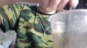 смешиваю карамель с водой