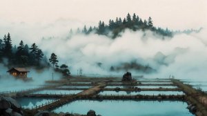 Тихий день на форелевой ферме в стиле Гибли I Ghibli‑Inspired ASMR