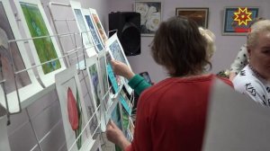 Чăваш Республикин наци библиотекинче Ирина Кувшинова ӳнерçĕн пĕрремĕш куравĕ уçăлчĕ