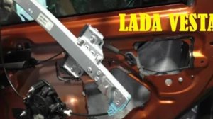 Лада Веста - замена электростеклоподъёмника задней двери