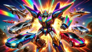 ВАУ! Машины и Полёты Объединяются в Супер-Гиганта! 💥✨