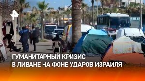 Атаки Израиля спровоцировали гуманитарную катастрофу в Ливане