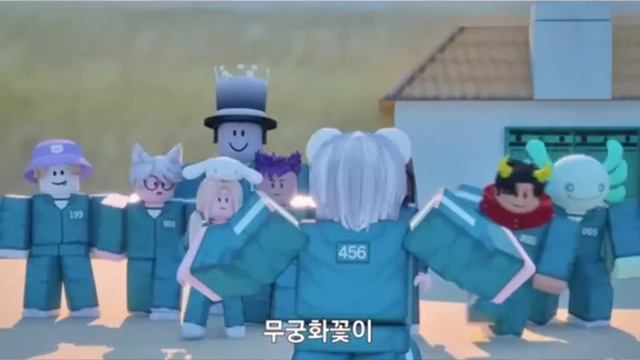 ROBLOX  игра в кальмара - красный цвет зелёный цвет🔴🟢#танос #ивк