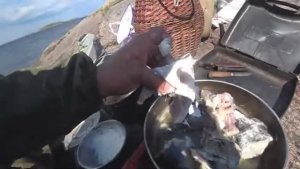 РЫБАЛКА НА ТРЕСКУ! ПРИБОРНЫЙ ПОИСК НА НЕОБИТАЕМОМ ОСТРОВЕ! УБЕЖИЩЕ,ГДЕ СКРЫВАЛСЯ УЗНИК С СОЛОВКОВ!