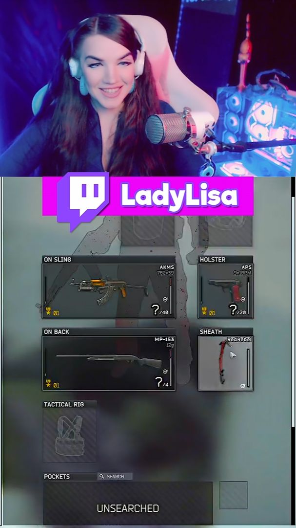 Red Rebel delivery by Partizan #escapefromtarkov #shorts #girlgamer @LadyLisaTTV