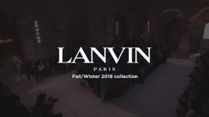 Показ коллекции Lanvin осень-зима 2019-2020