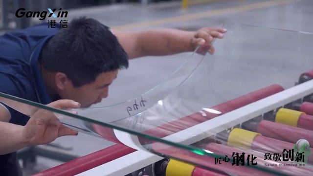 Работа печей закалки серии PRAKTIK изгибом