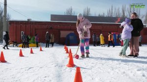 В Самаре организовали спортивный праздник "Зимние старты" для ребят с ОВЗ