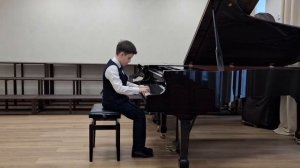 Й. Гайдн Соната-партита до мажор, 1 часть, исполняет Андрианов Добрыня