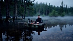 Клип сгенерированный нейросетью