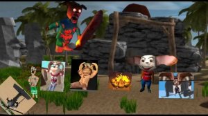 5 ночей с тимохой 5 другой остров перед финальной обновой Тимохе 5 день 4-5-6 финальная битва ждём