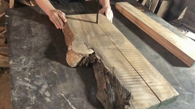 Превратите грубую древесину в изысканный стол из эпоксидной смолы