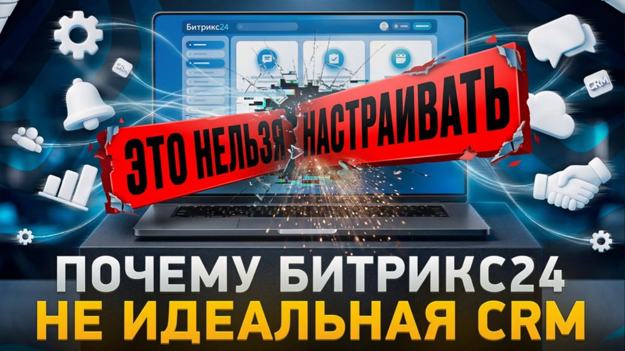 анти-ОБЗОР Битрикс24 за 30 минут | Почему CRM не приносит Вам деньги? | Жесткое разоблачение!