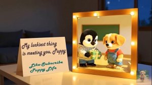 Маленький щенок катался на своем старом самокате под дождем, над Ним издевались друзья… Пока папа не