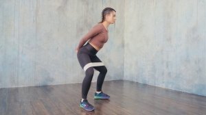 Разведение ног стоя с тканевой резинкой (11)