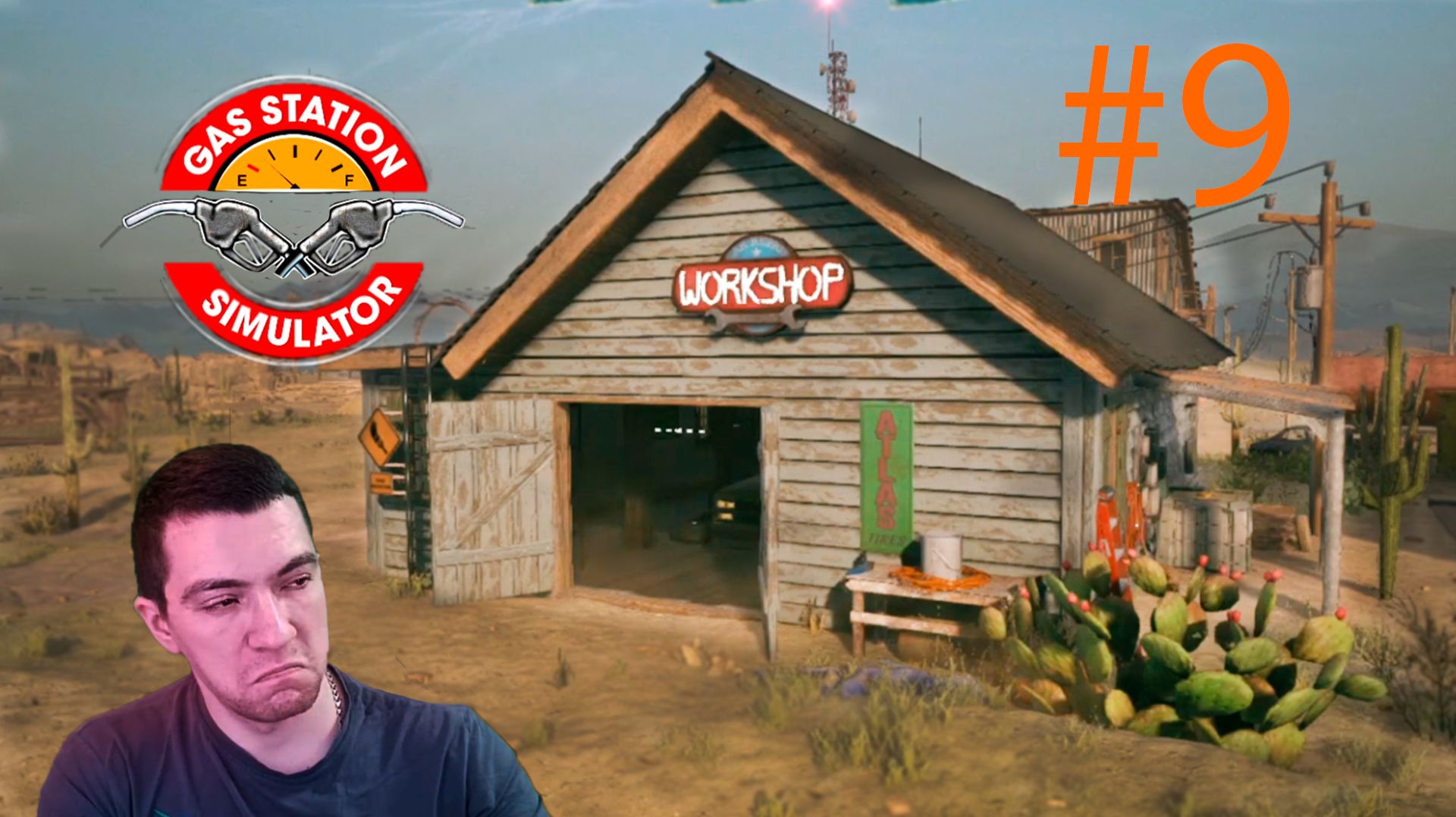 Улучшение СТО! - Gas Station Simulator #9 ( BelikOff )