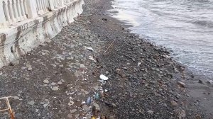 Первый весенний шторм в Сочи 🌊Сочи сегодня, пляжи Цирк. Центр Сочи, март 2026