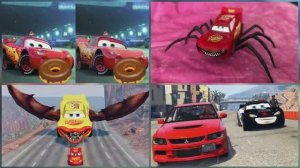 Молния Маккуин против Гигантского ПАУКА Пожирателя! 🔥 Побег от Монстра в Tiles Hop