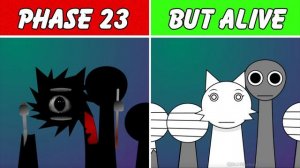 sprunki phase 23 (оригинал) но они выжили