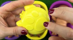 4 Minutes Satisfying with Full of 3 Rainbow BathTubs Candy with M&M's & Magic Slime Cutting Video 11