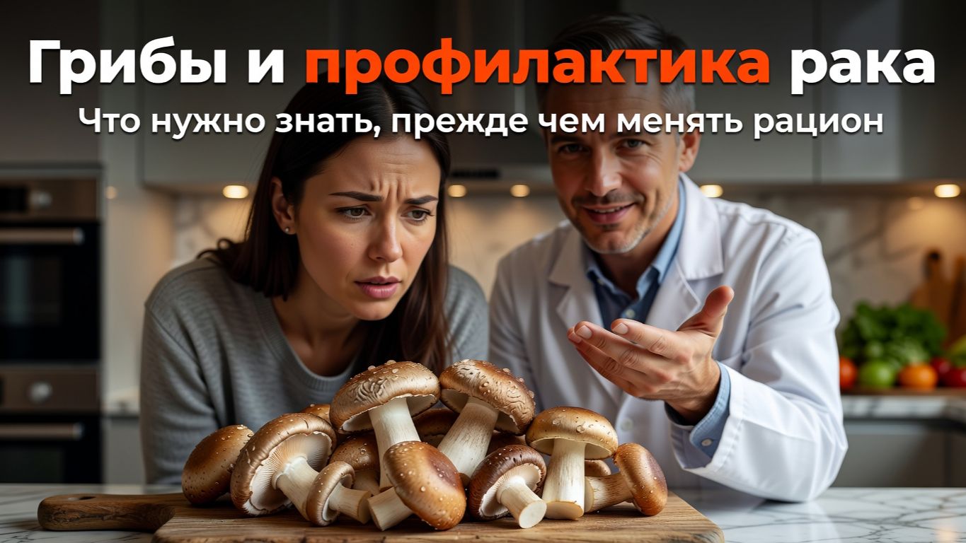 Грибы и профилактика рака: что нужно знать, прежде чем менять рацион