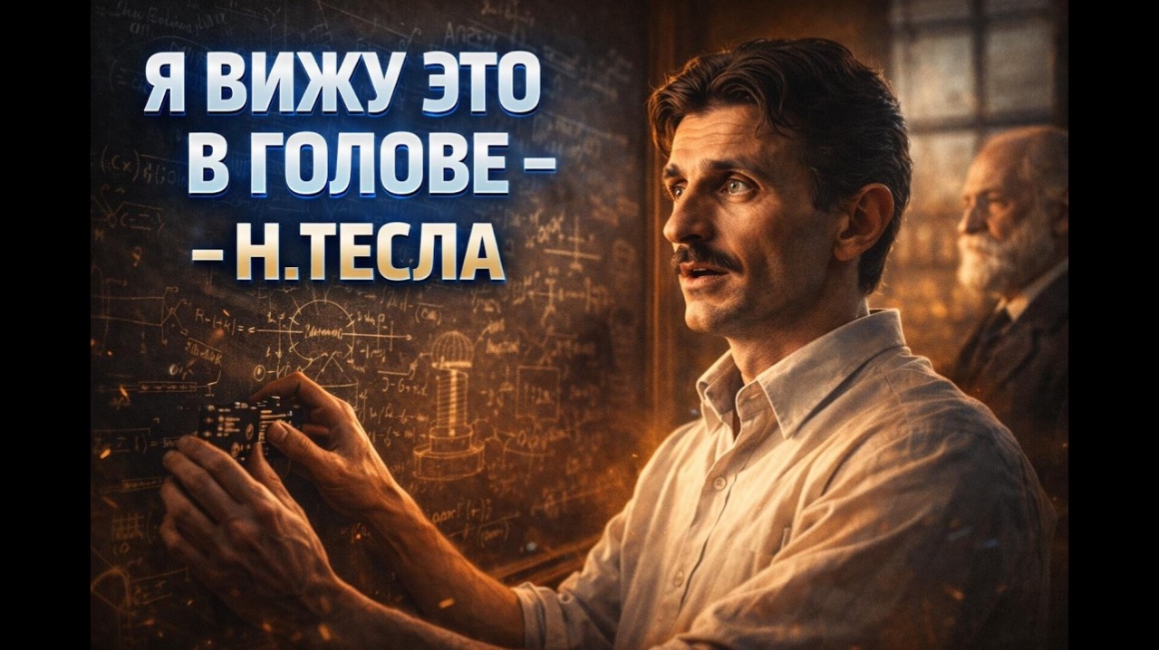 Он видел это с закрытыми глазами или врал нам? Никола Тесла