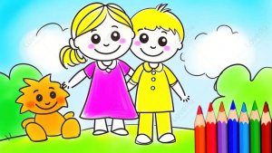 ✅Мультфильм Детский «Разукрашка» 🎨🖍️