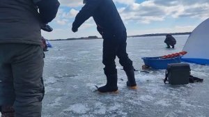 VLOG рыбалка удалась, наловили чехонь! Теперь хватит на всë лето☺