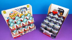 20 Киндер Сюрпризов! Большая Распаковка Мультики для детей