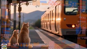 Урожай арбузов вместе с Рыжиком, Майло и мамой-кошкой!