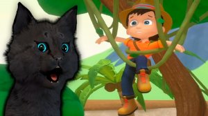 СУПЕР КОТ И СУПЕР СОБАКИ СПАСАЕМ КАРЛТОНА ЗАПУТАННОГО В ЛИАНАХ #9 🐱 Mighty Pups Save Adventure Bay