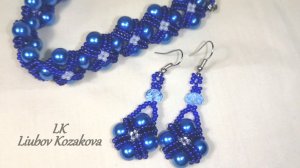 Серьги из бисера и бусин (205)/Мастер Класс