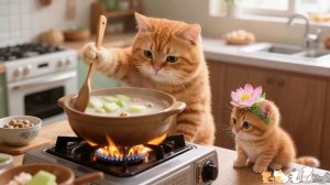 Эпическое приключение двух котят в грязи! От грязных лапок до уютного семейного ужина 🐾❤️