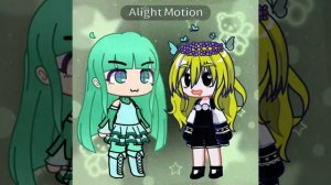 Сделала колаб сама с собой.