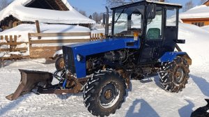 Самодельный трактор