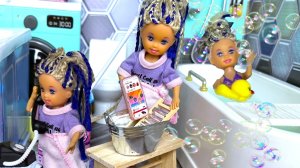 ОДНА ДОМА😱 ВПЕРЕД В ПРОШЛОЕ😎 Катя  и Макс ВЕСЕЛАЯ СЕМЕЙКА куклы БАРБИ смешные истории ДАРИНЕЛКАТВ