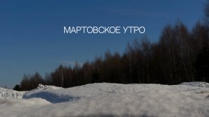 Мартовское утро