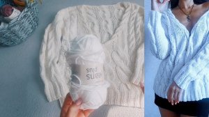 🔥ПУЛОВЕР С КОСАМИ ИЗ ХЛОПКА