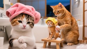 Муму не любит купаться 🛁