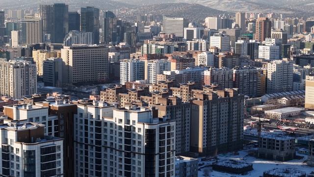 Улан-Батор. Зима | Winter Drone 4K